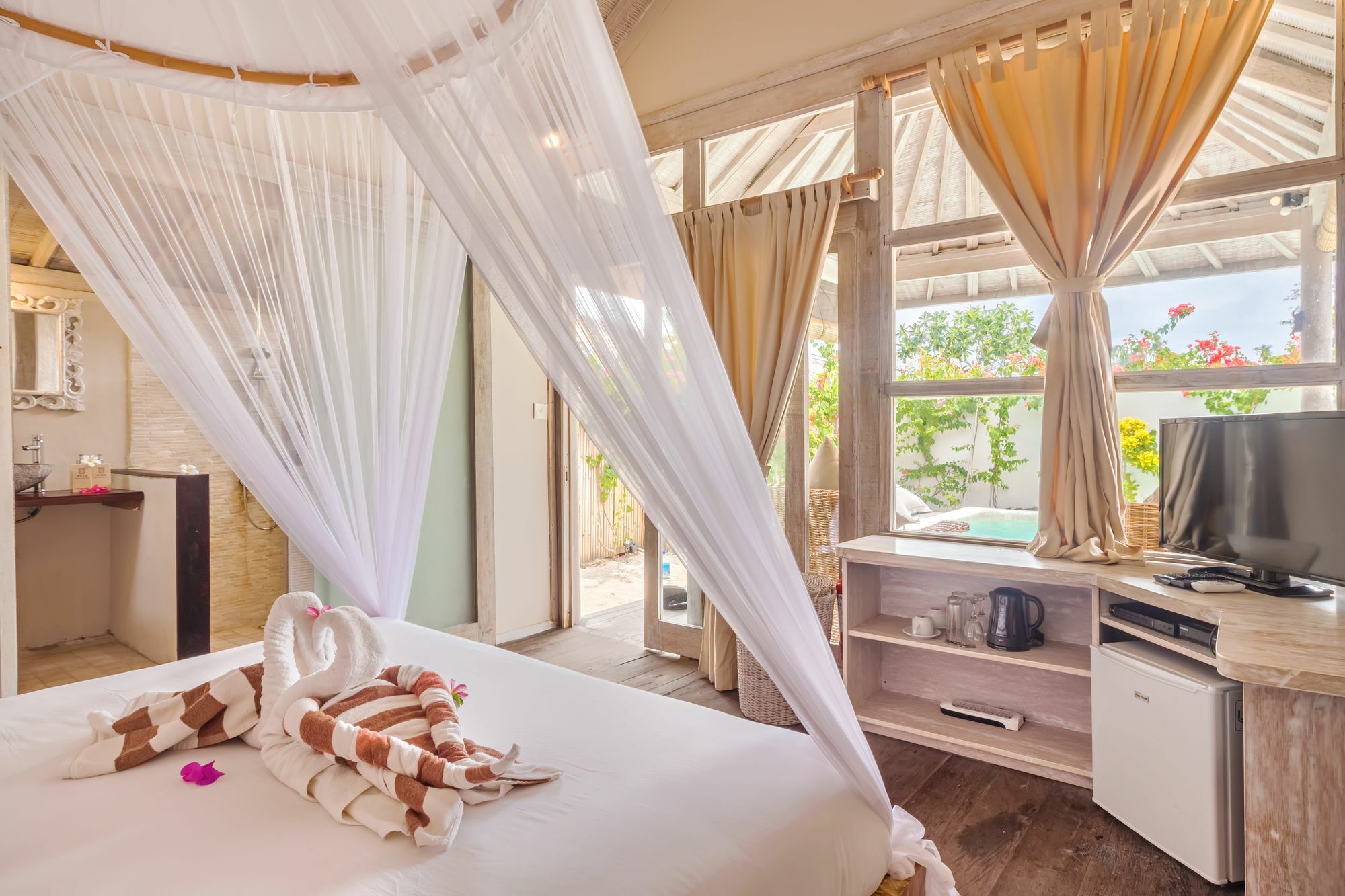 Avia Villa Resort Gili Meno Kültér fotó